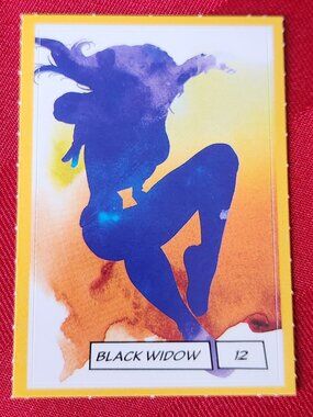 Loblaws Marvel Stickers - 12 Black Widow - MAKE A BUNDLE!!